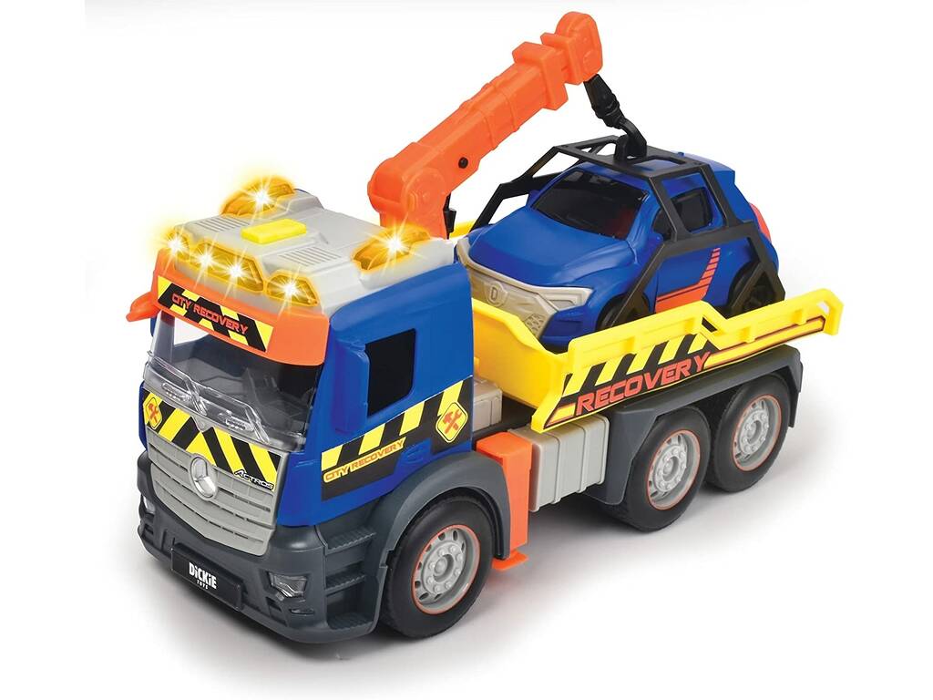 CAMIÓN GRUA MERCEDES CON LUZ