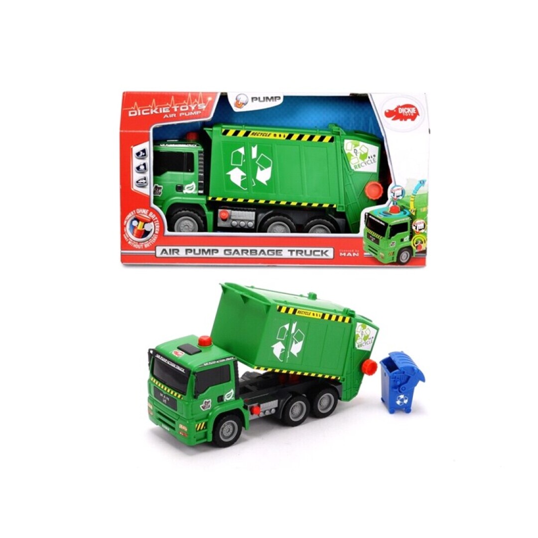 CAMIÓN DE BASURA CON LUZ