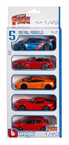CONJUNTO 5 COCHES 1/43 STREET FIRE