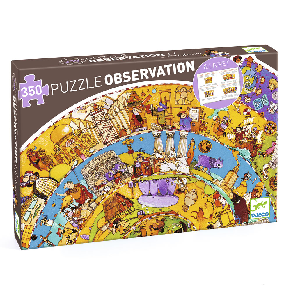 PUZZLE OBSERVACIÓN HISTORIA 350 PIEZAS DJECO