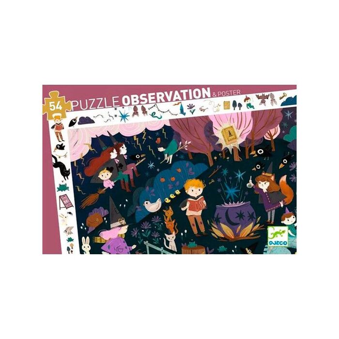 PUZZLE APRENDICES DE BRUJO DJECO