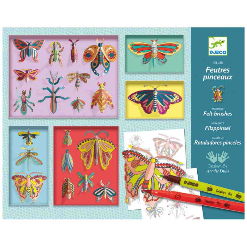 TALLER ROTULADOR PINCEL CURIOSIDADES DJECO