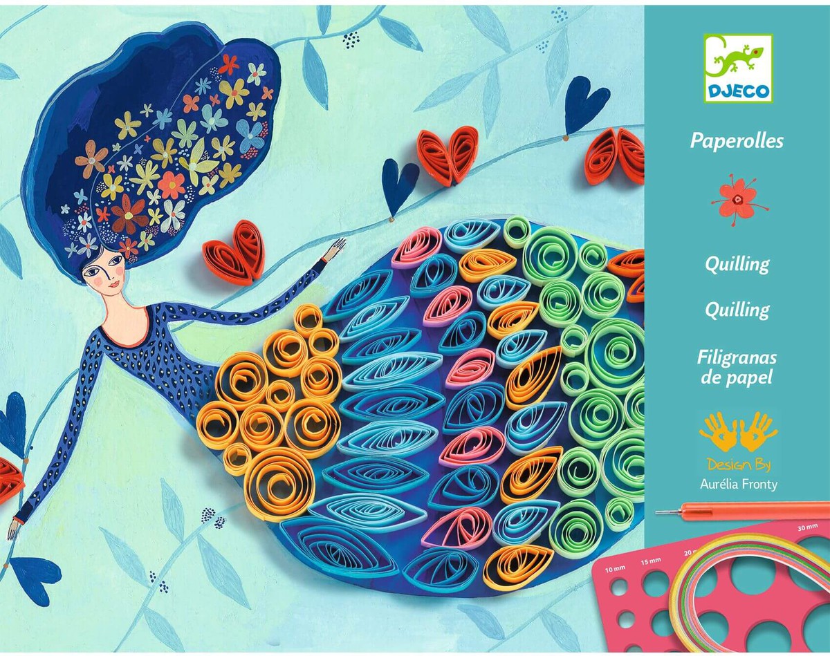 FILIGRANES DE PAPER VOLUTES AMB FALDILLA