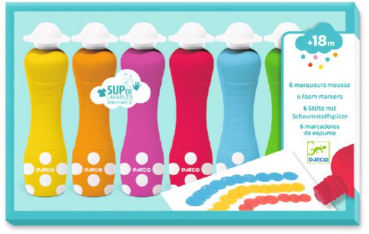 6 MARCADORS D'ESPUMA
