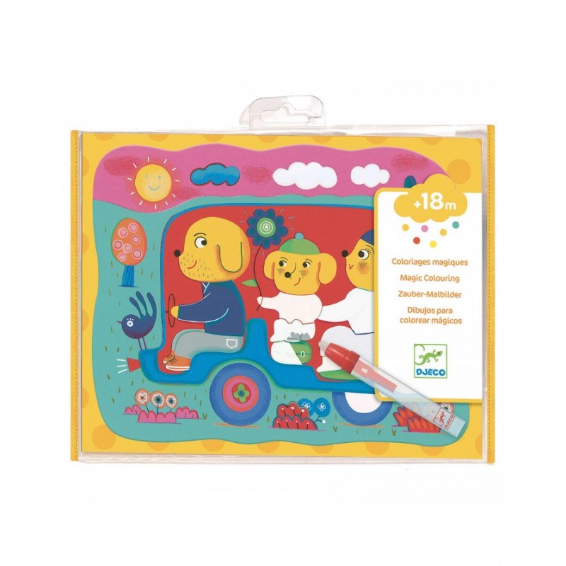 COLOREA MÁGICO ESCONDIDO EN CAMINO DJECO