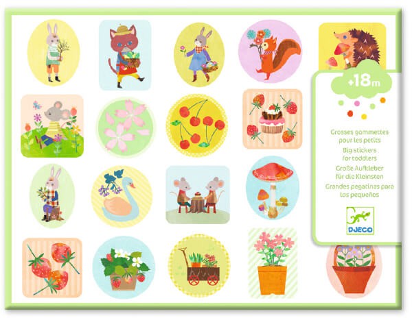 PEGATINAS EL JARDÍN