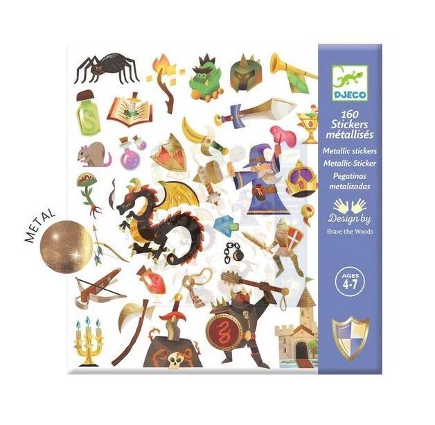 PEGATINAS FANTASÍA MEDIEVAL