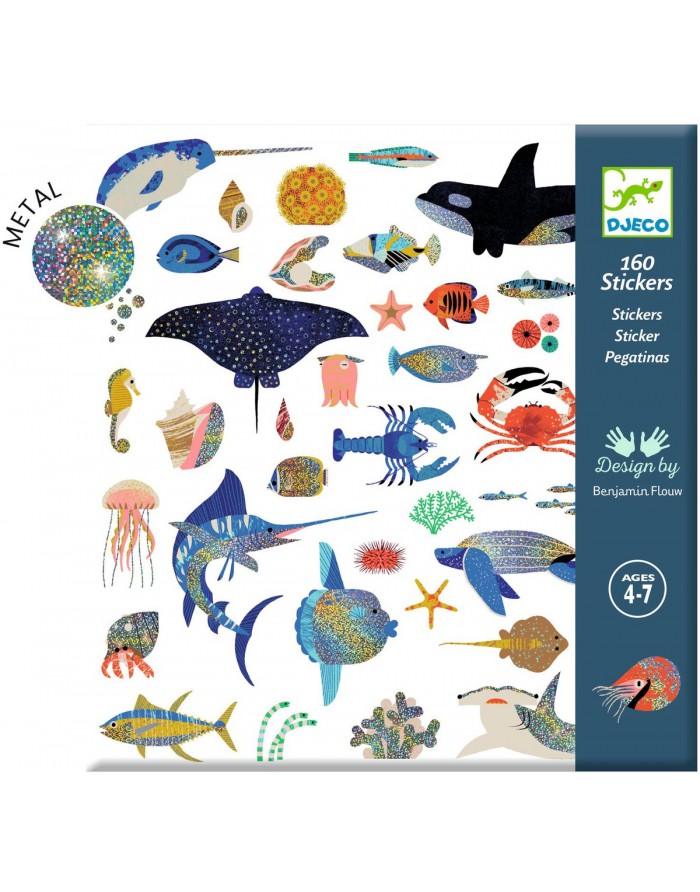 PEGATINAS OCÉANO DJECO