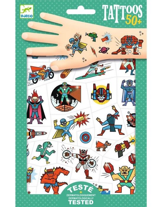 HÉROES CONTRA VILLANOS DJECO