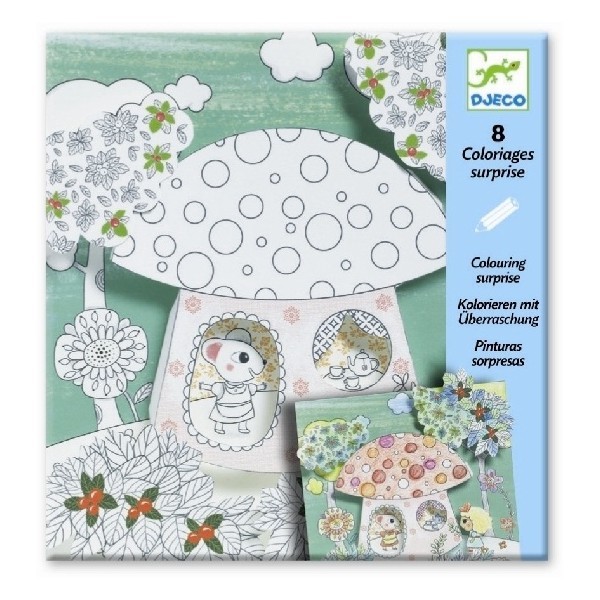 COLOREA SORPRESAS PULGARCITA