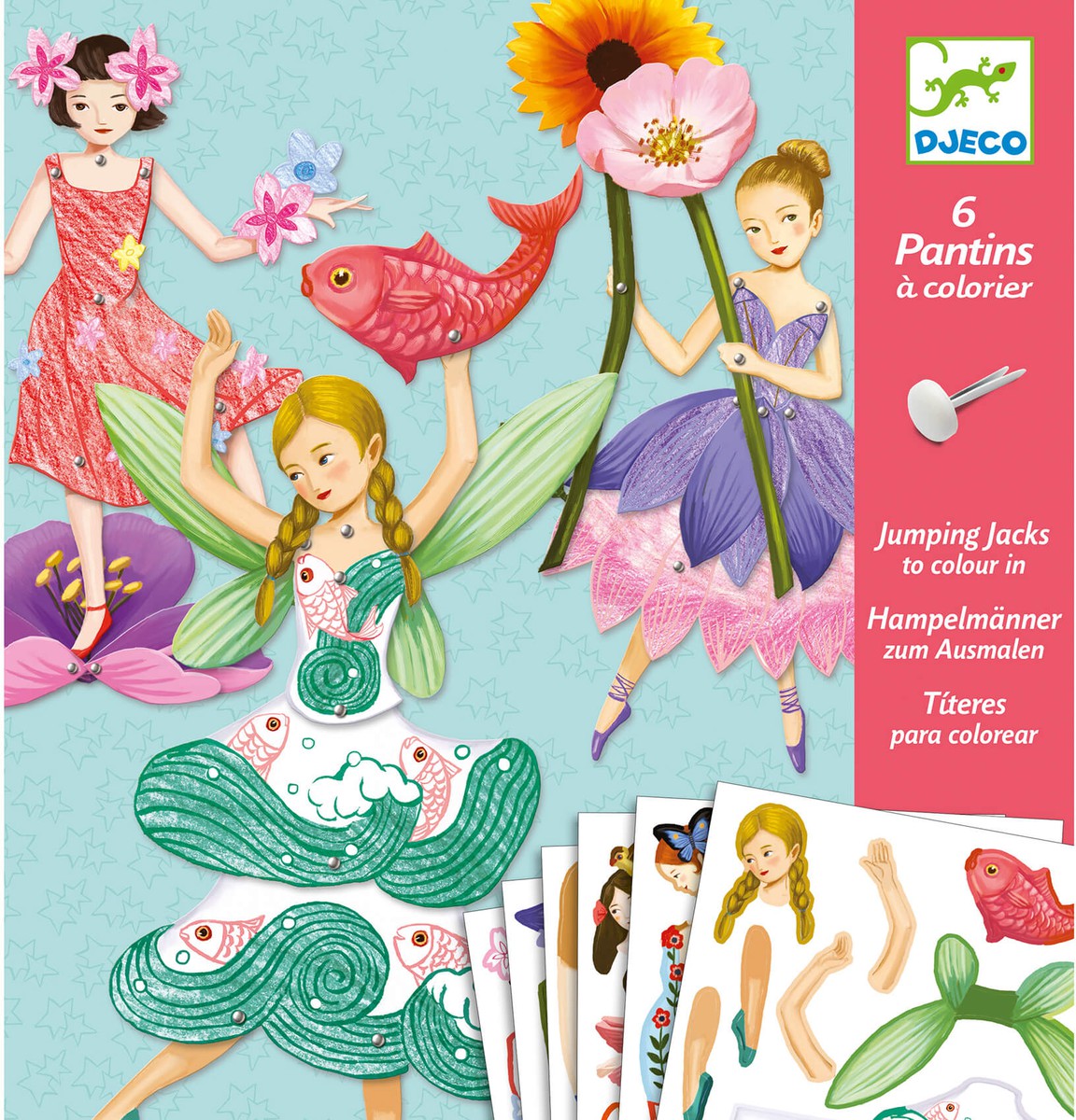 COLOREA SORPRESAS MUÑECOS HADAS