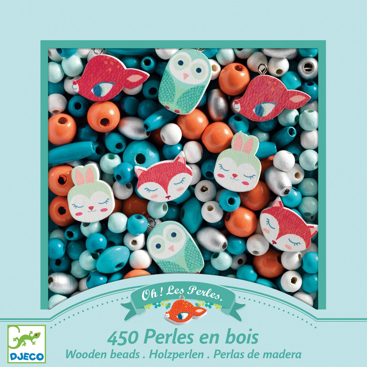 PERLES DE FUSTA PETITS ANIMALS