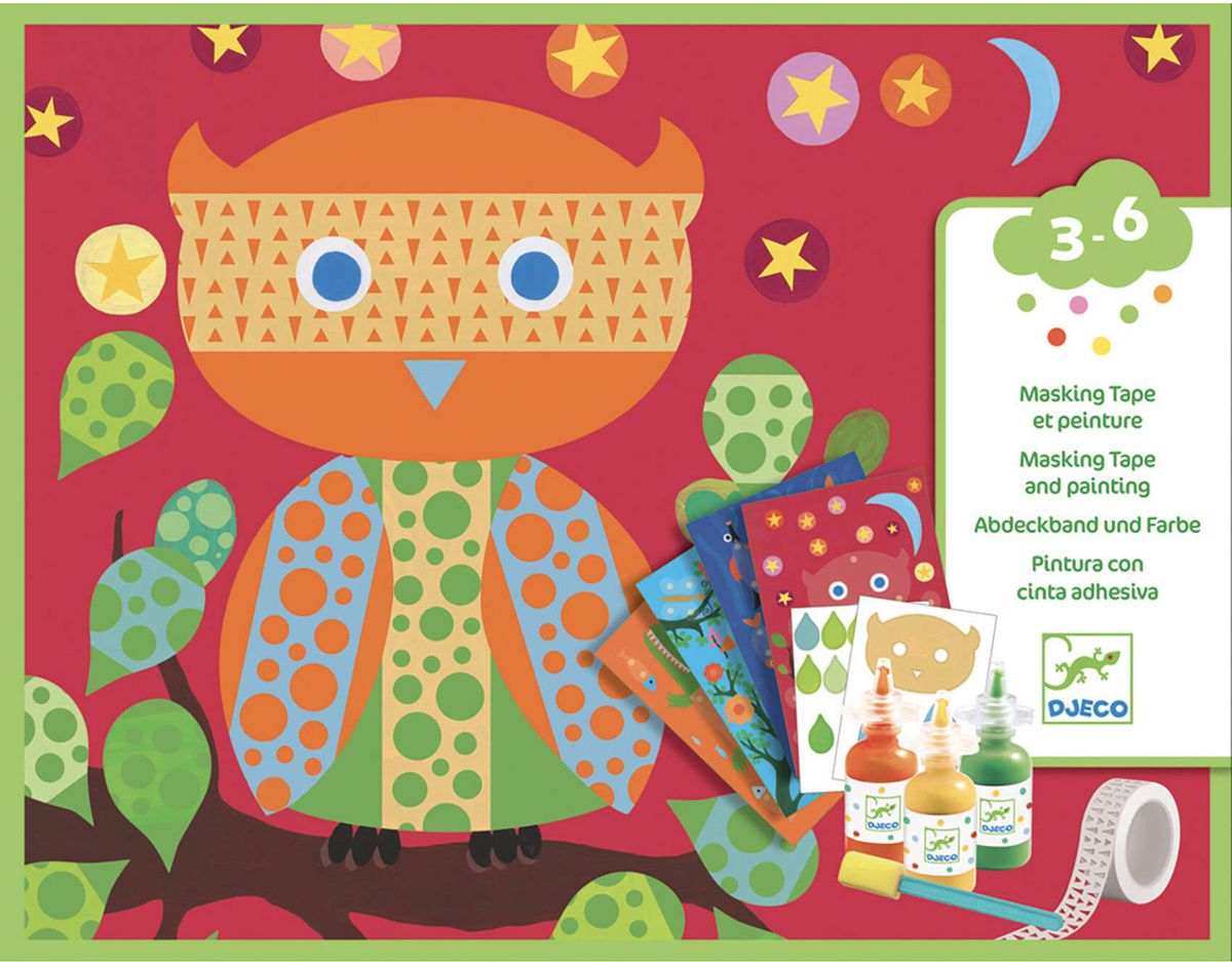 PINTURA AMB CINTA ADHESIVA ÉS MÀGIC