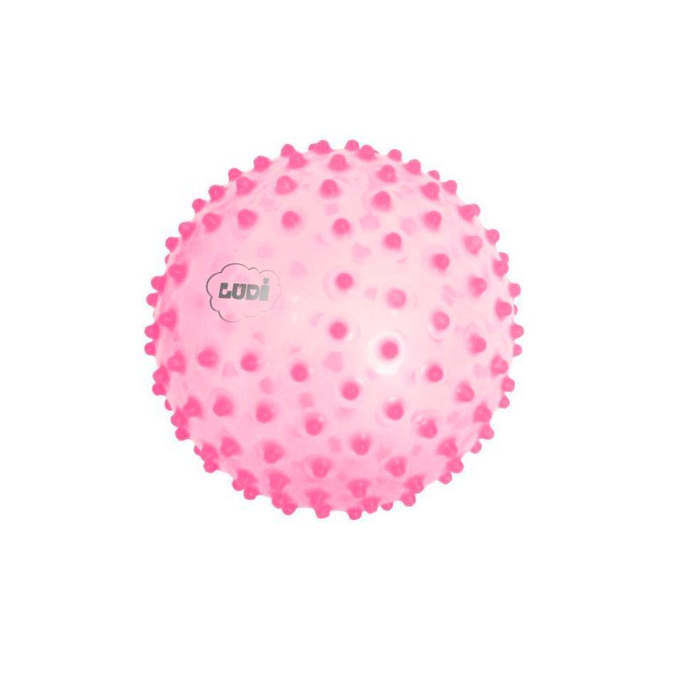 PELOTA DE ESTIMULACIÓN SENSORIAL ROSA