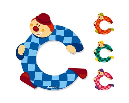 LLETRA C SÈRIE PALLASSO DE FUSTA