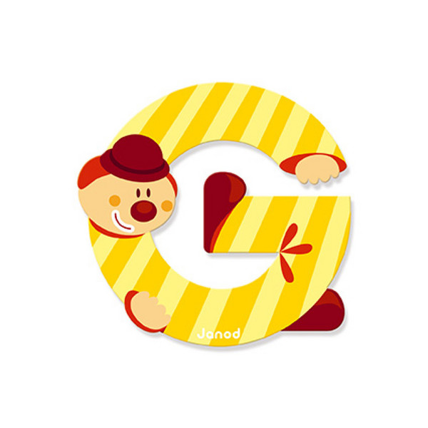 LLETRA G SÈRIE PALLASSO DE FUSTA