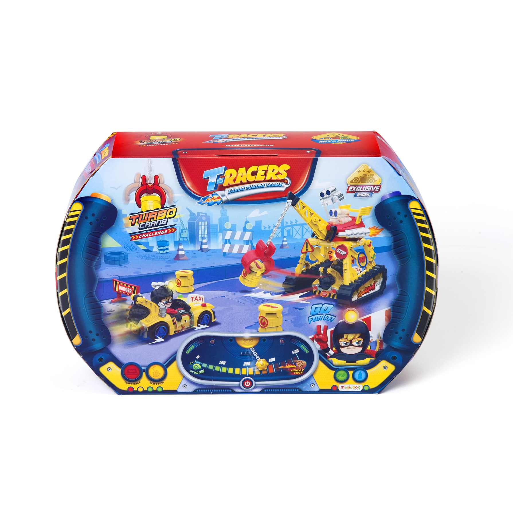 T-RACERS S PLAYSET TURBO CRANE
