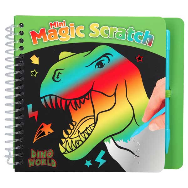 DINO WORLD MINI MAGIC-SCRATCH