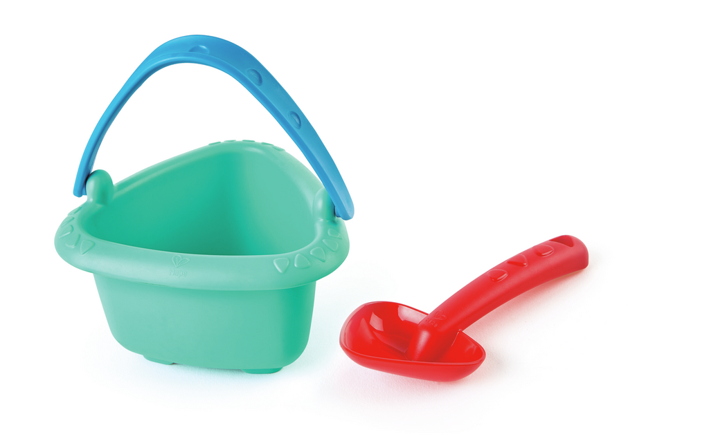  pala y cubo para bebés de hape