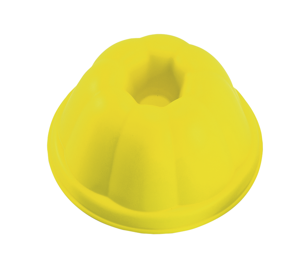  molde pastel amarillo de hape