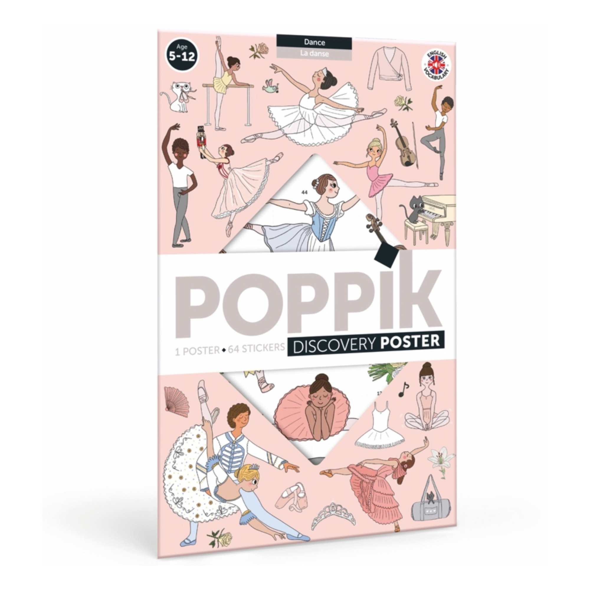 PEGATINAS BALLET POPPIK