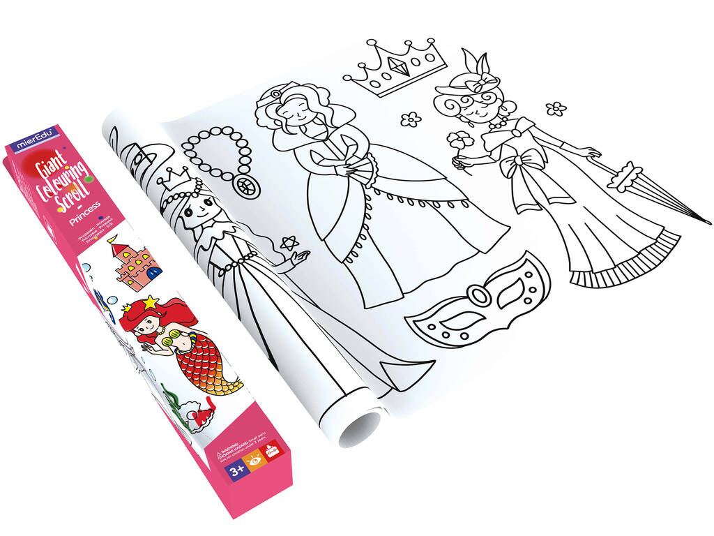 ROLLO GIGANTE PRINCESAS MIEREDU