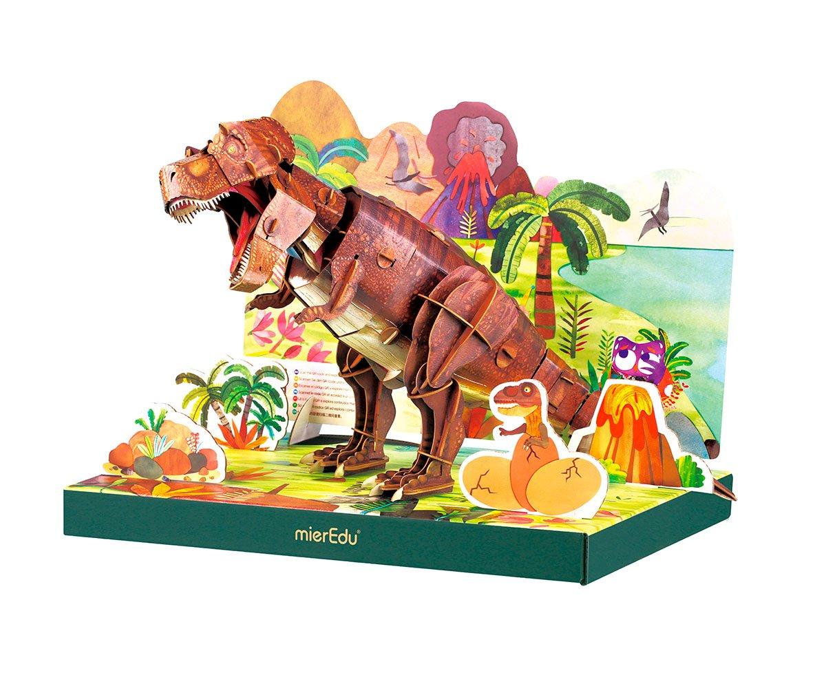 PUZZLE 3D TYRANNOSAURUS REX DELUXE MIEREDU