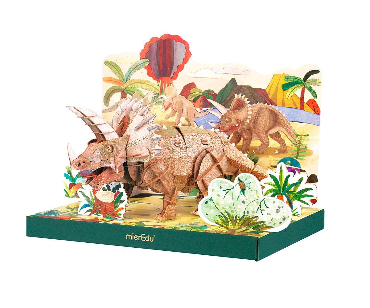 PUZZLE 3D TRICERATOPS DELUXE MIEREDU