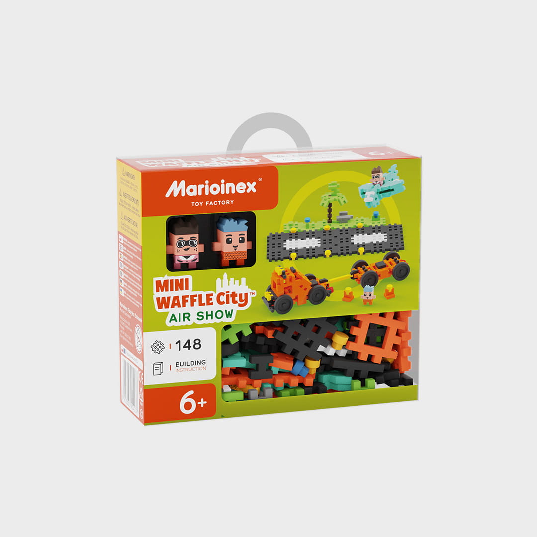 MINI WAFFLE CITY AIR SHOW 148 PECES