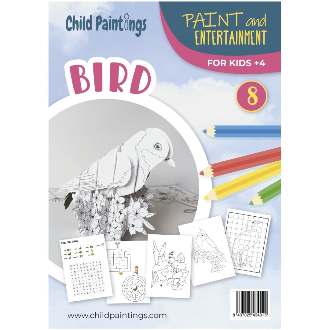 PÁJARO POP UP CHILD PAINTINGS