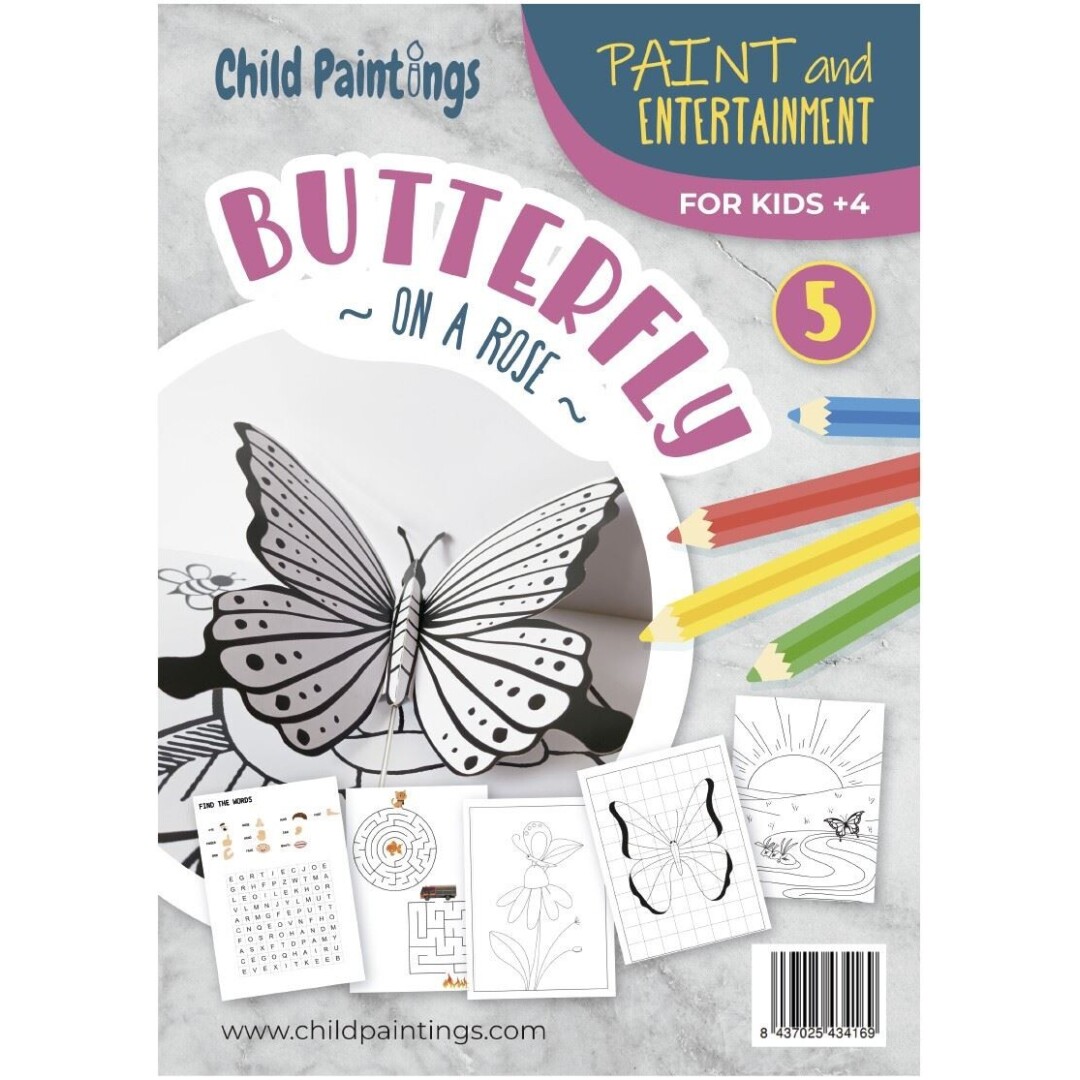 MARIPOSA POP UP CHILD PAINTINGS