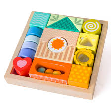  bloques de exploración sensorial de classic world
