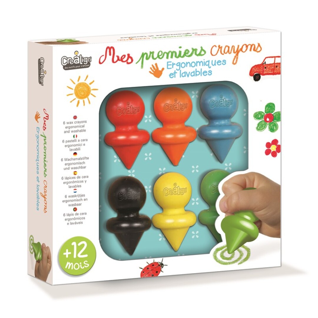 MIS PRIMEROS LÁPICES DE CERA