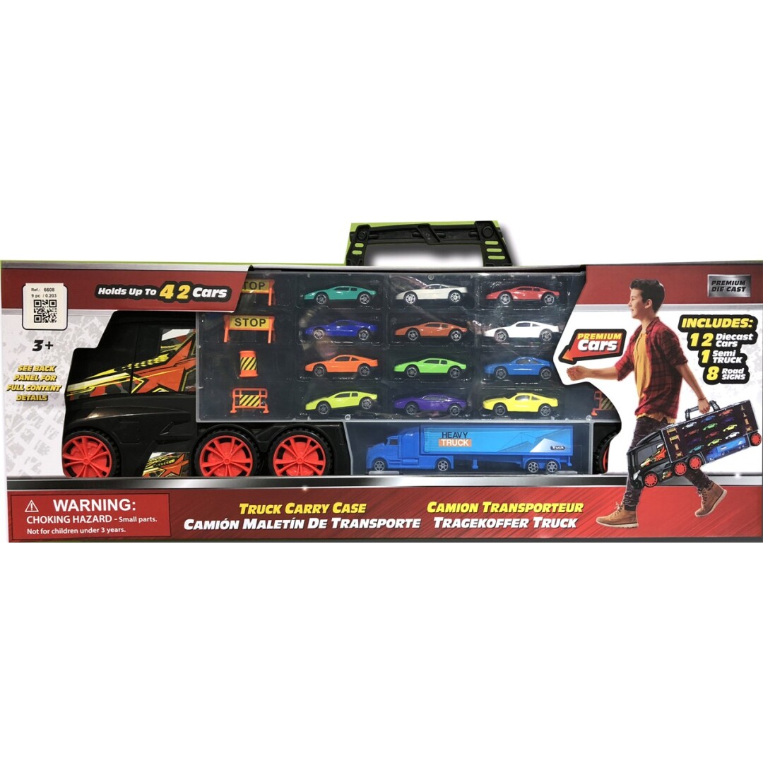 CAMIÓN PORTACOCHES METAL