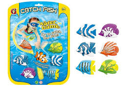 BLÍSTER 6 PESCES CON RED PISCINA