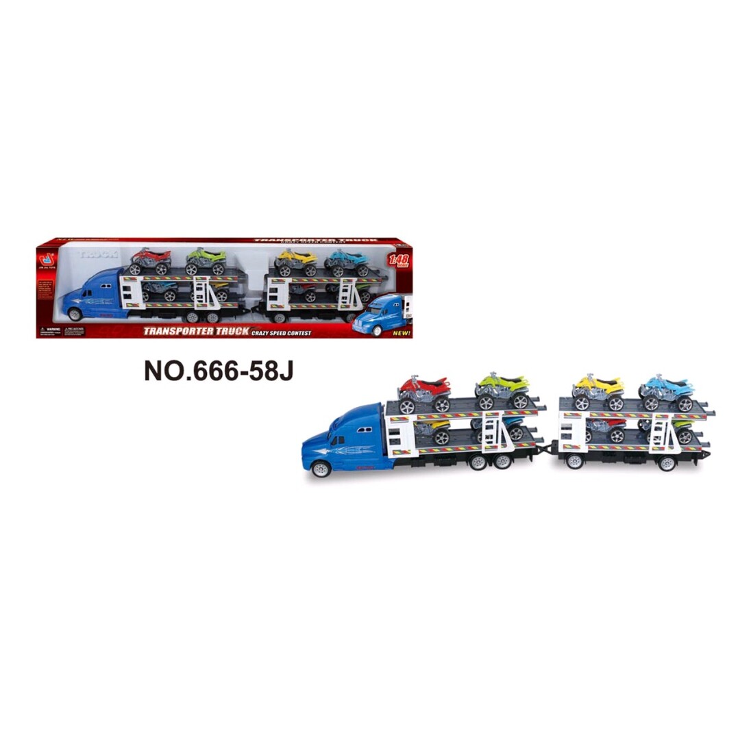 CAMIÓN TRÁILER CON REMOLQUE