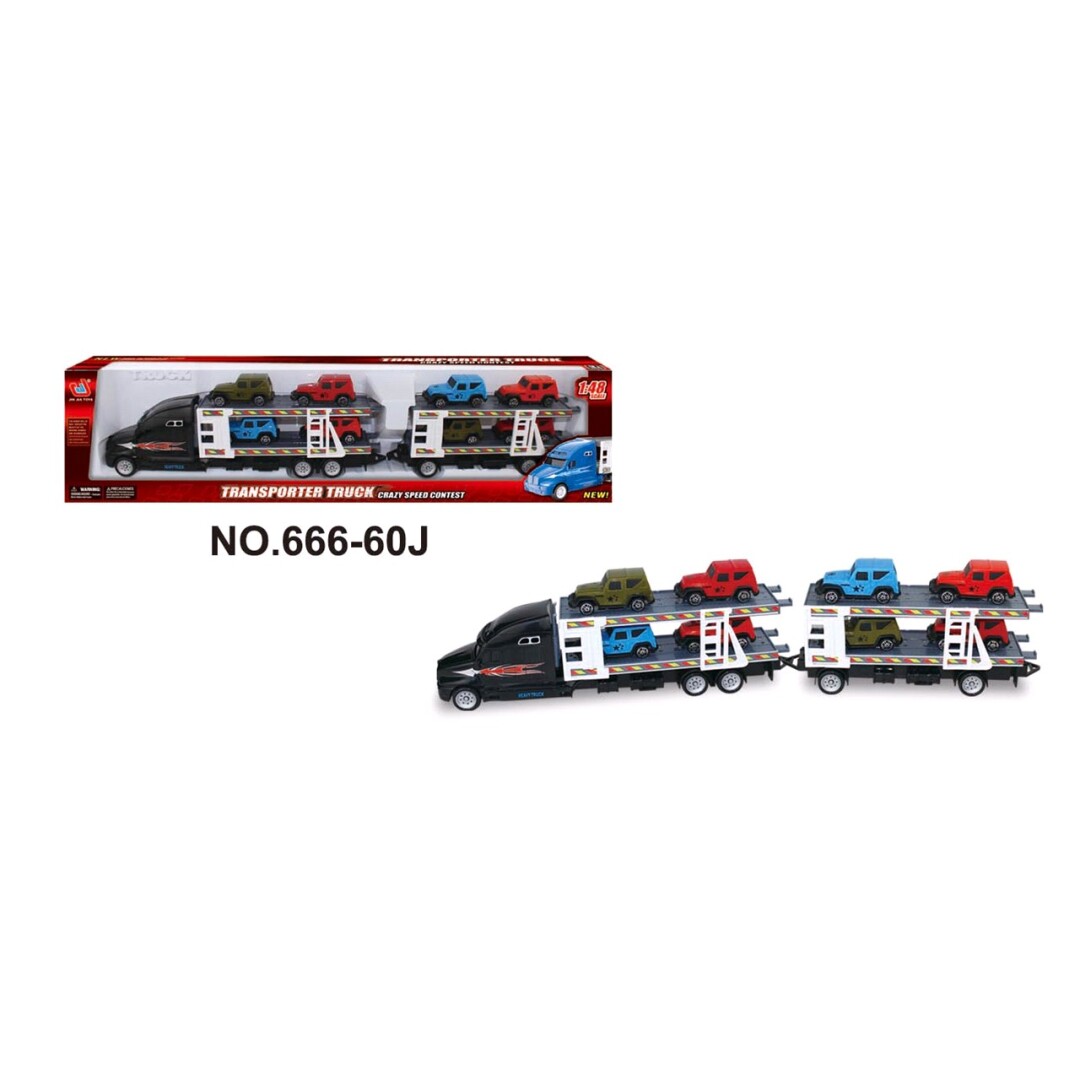 CAMIÓN TRÁILER CON REMOLQUE