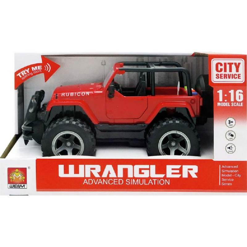 JEEP WRANGLER LUZ Y SONIDO