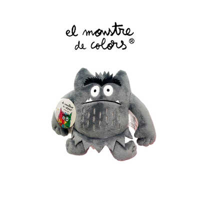 monstre de colors peluix gris  monstre de colors peluix gris