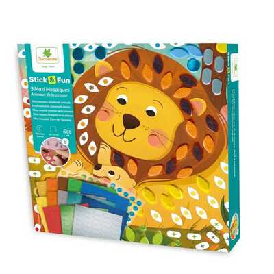 stick'n fun animals de la sabana  stick'n fun animals de la sabana