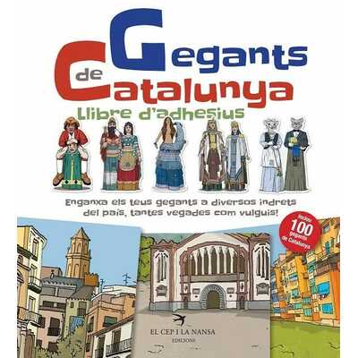 gegants de catalunya llibre d'adhesius  gegants de catalunya llibre d'adhesius