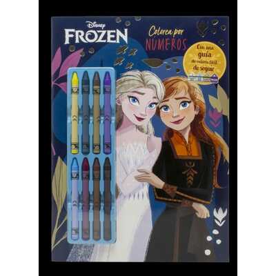 frozen . colorea por números  frozen . colorea por números