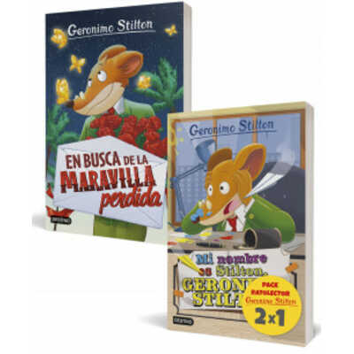 geronimo stilton. pack ratolector