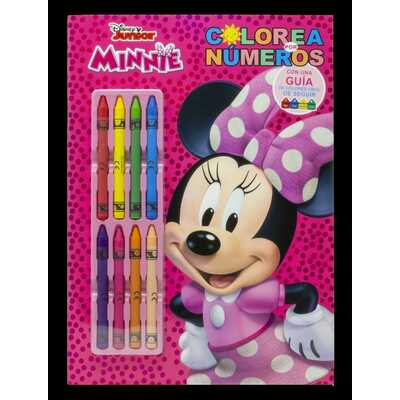 minnie. colorea por números  minnie. colorea por números