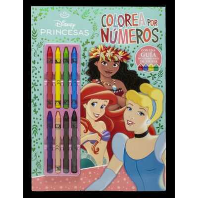 princesas. colorea por números  princesas. colorea por números