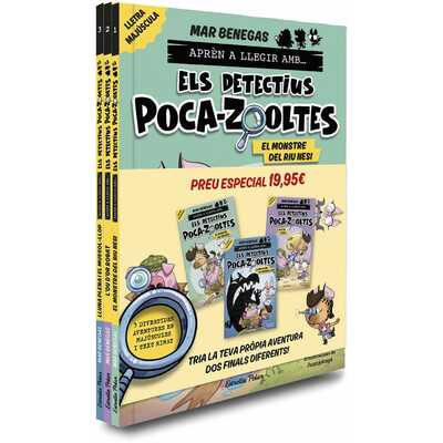 pack els tetectius poca-zoltes 1,2,3 pack els tetectius poca-zoltes 1,2,3