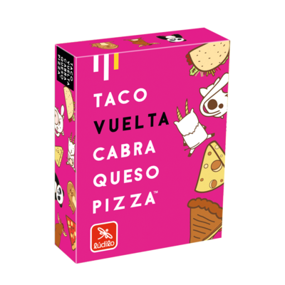 taco vuelta cabra queso pizza
