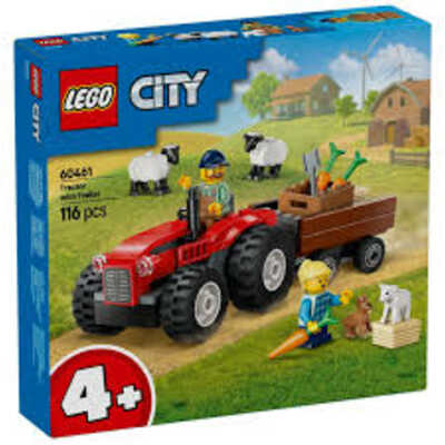 tractor with trailer lego city