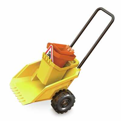 juego con remolque para la arena de hape  juego con remolque para la arena de hape