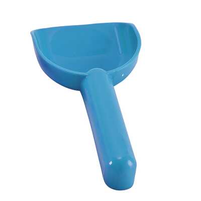 mini pala de platja blava